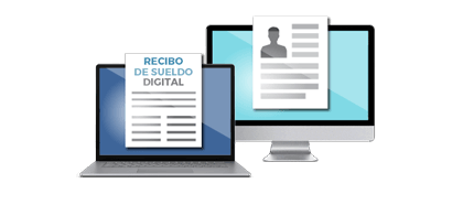 Digitalización de recibo de sueldo y legajo del personal